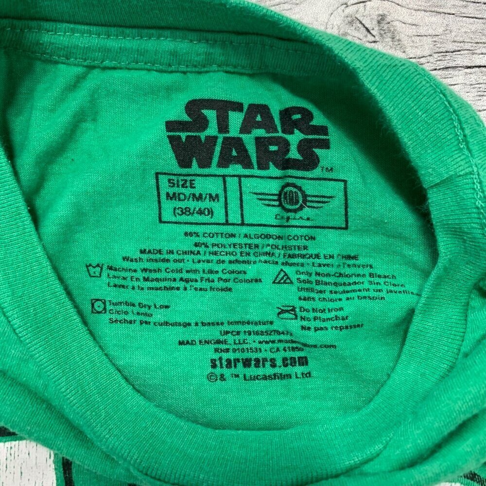 I'm Not Jolly Darth Vader Green Christmas T-Shirt Tee - Picture 3 of 6